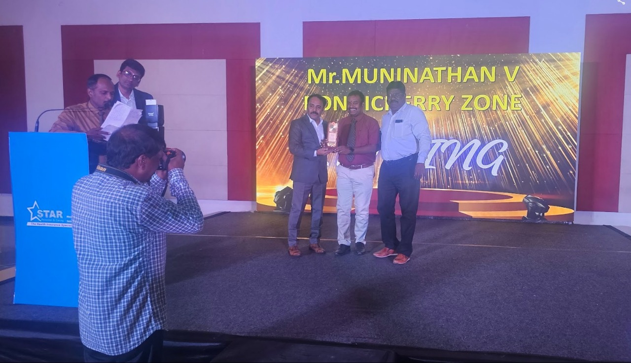 Top sales performance award ceremony