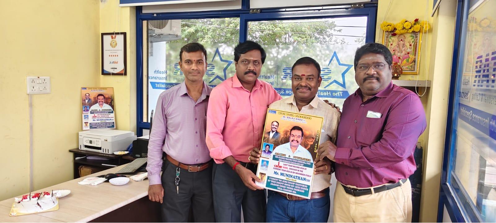 Agent training graduation